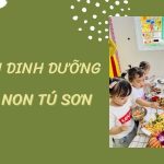 Trải nghiệm bữa ăn dinh dưỡng tại Mầm non Tú Sơn