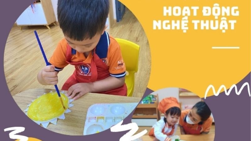 Ngày hội sáng tạo: Trải nghiệm nghệ thuật đầy màu sắc tại Mầm non Tú Sơn