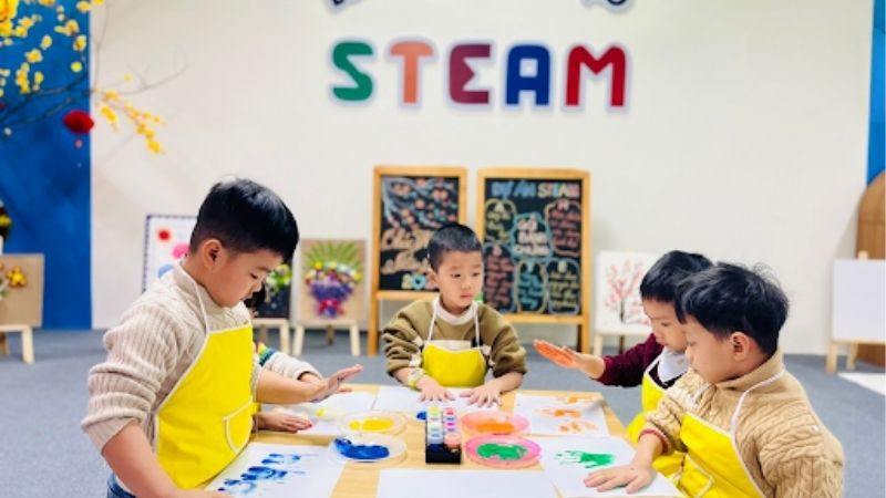 Trường Mầm non Tú Sơn khơi nguồn sáng tạo với dự án giáo dục STEM